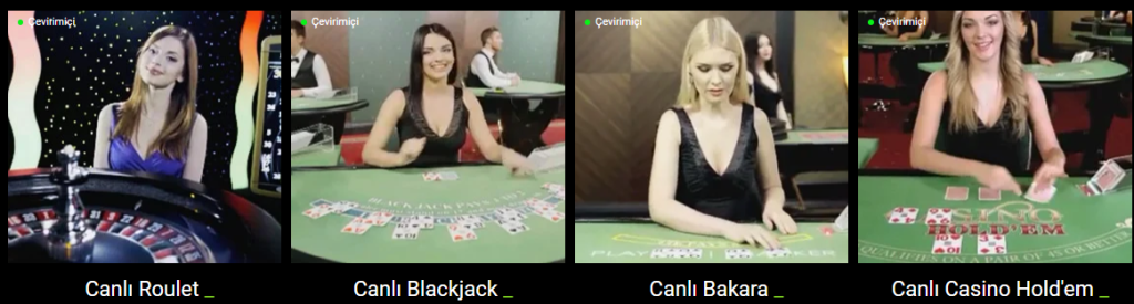 Canlı Casino Oyunları