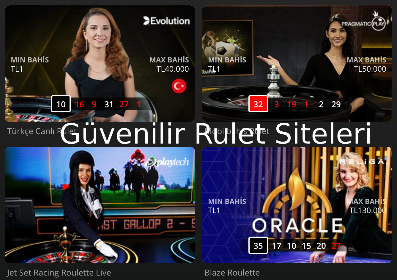 Güvenilir Rulet Siteleri